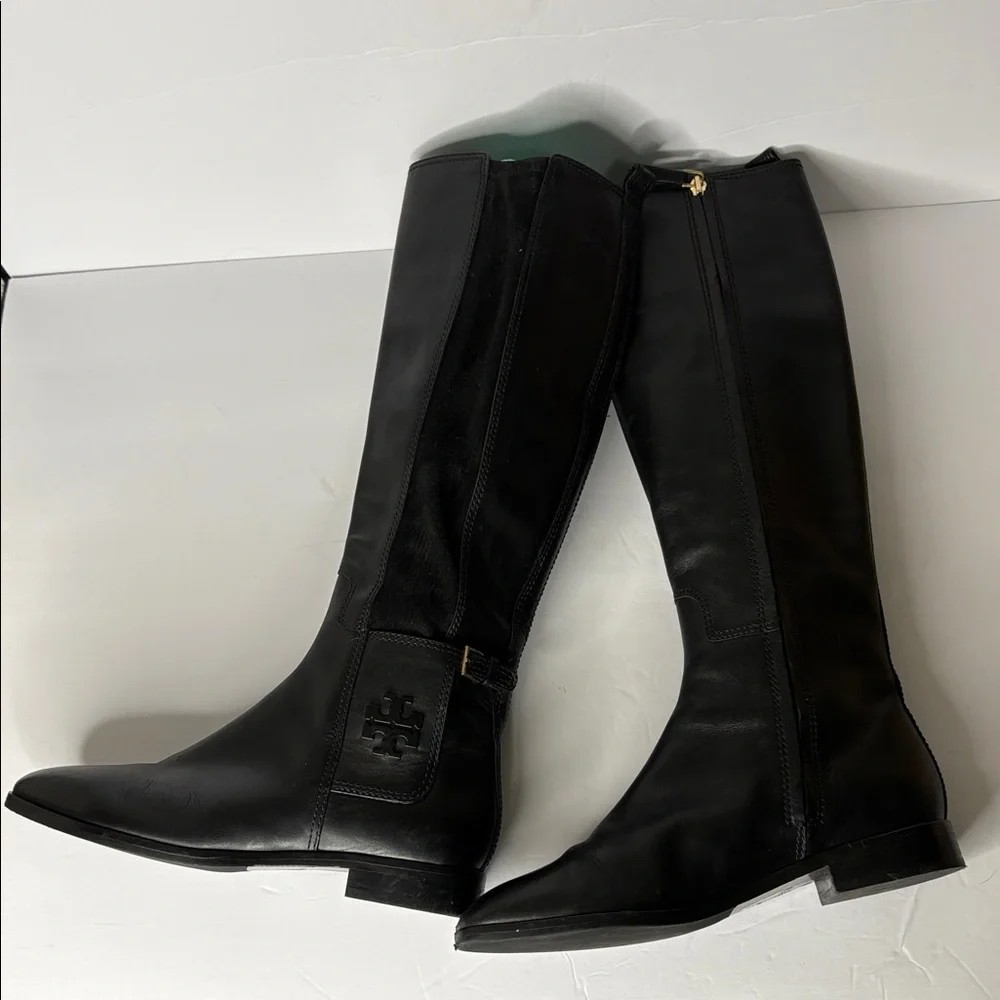 Tory Burch polished leather